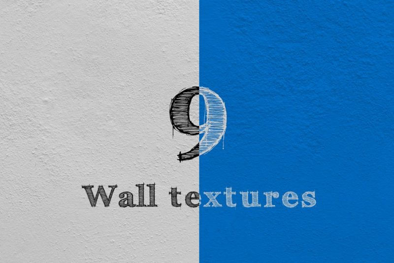 High Resolution 9 Wall Textures