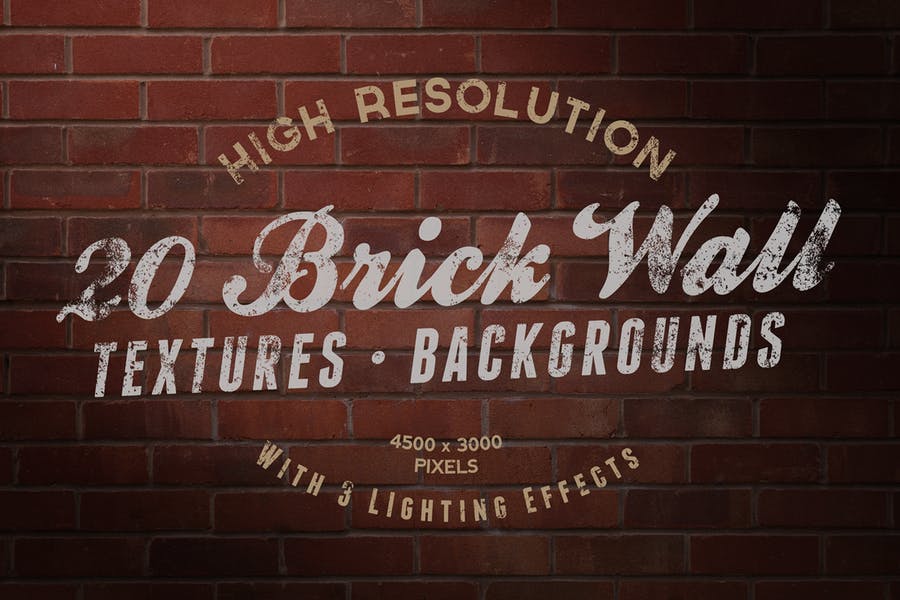 High Resolution Brick Wall Textures