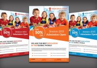 Layered School Flyer Templates