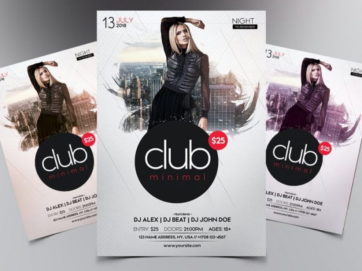 23+ Club Flyer Templates Design PSD, AI, and PDF - Graphic Cloud