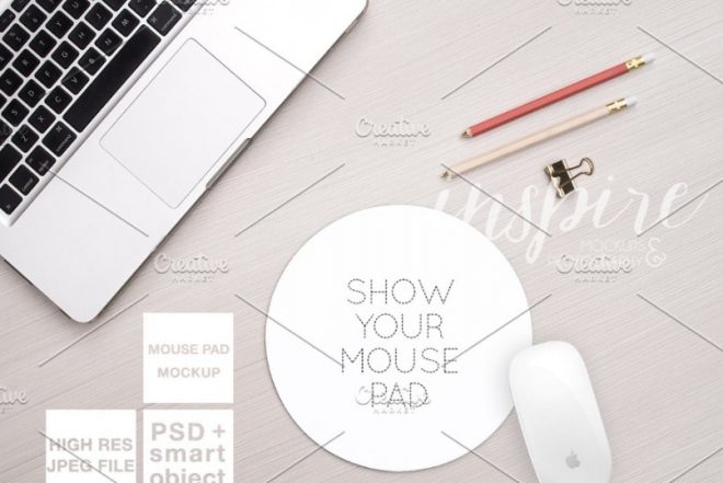 Download 15+ Round and Square Mouse Pad Mockup PSD - Graphic Cloud