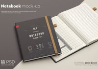 Photo Realistic Leather Book Mockups