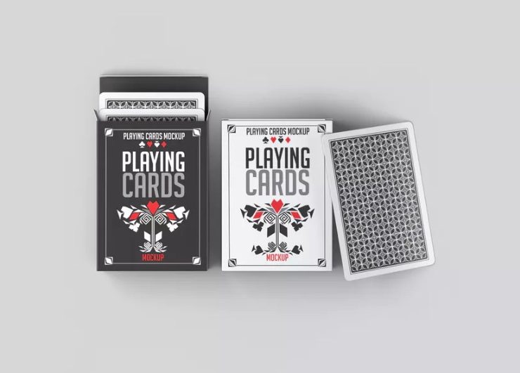 15+ Unique Playing Card Mockup PSD Download