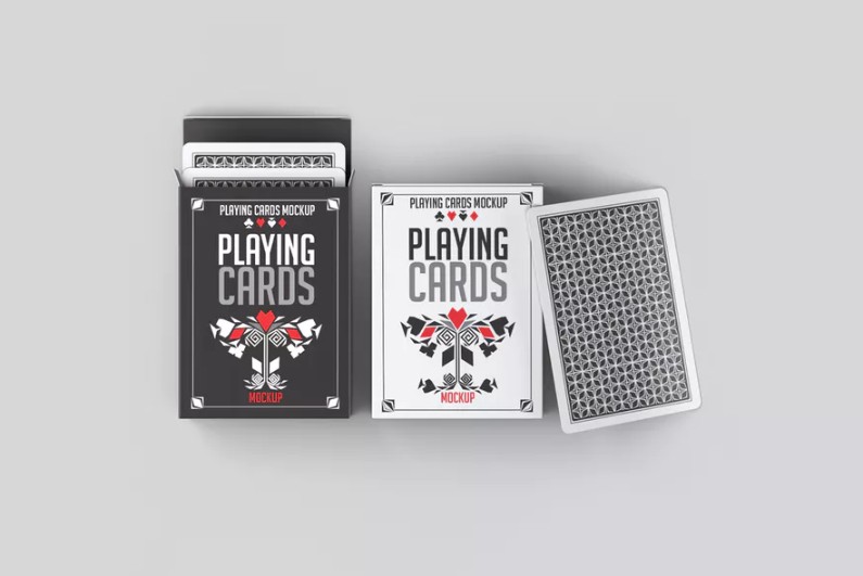 Download 15 Unique Playing Card Mockup Psd Download Graphic Cloud Yellowimages Mockups