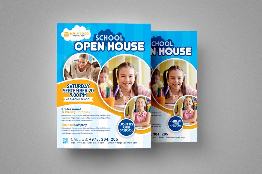 School Open House Flyer