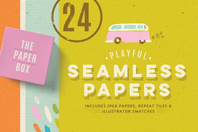 Seamless Craft Paper Textures