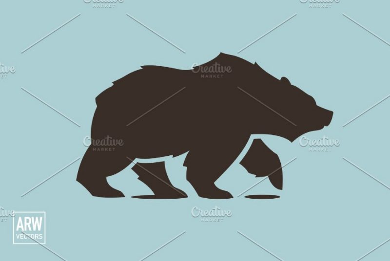 Simple Bear Logo Design