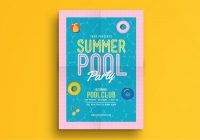 Summer Party Flyer PSD