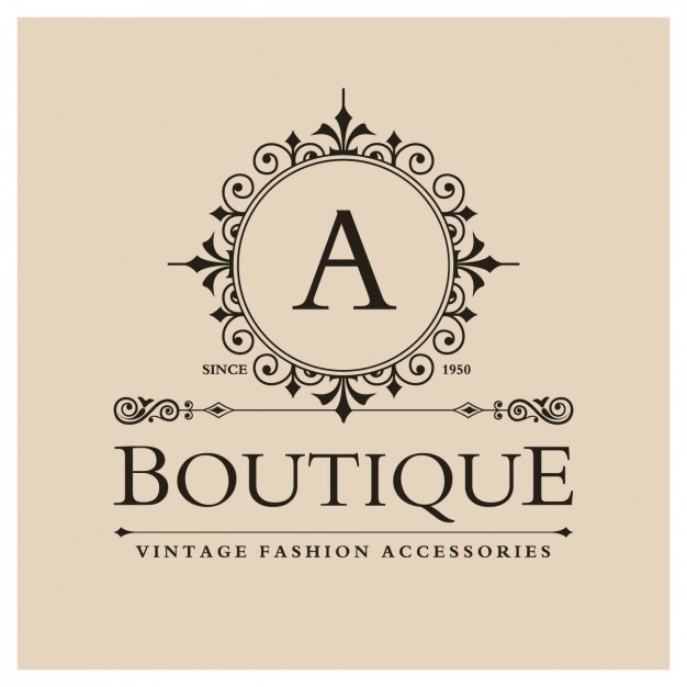 Vintage Boutique Logo Design