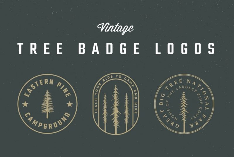 Vintage Tree Logo Designs
