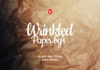 Wrinkled Paper Backgrounds