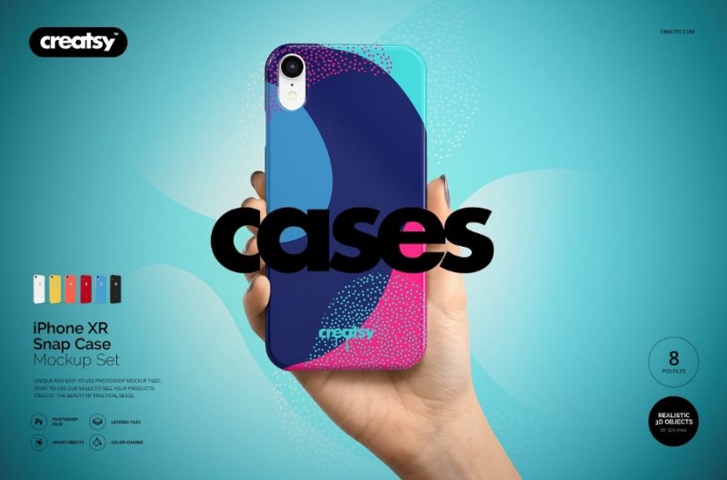 iPhone Snap Case Mockup
