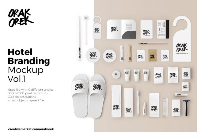 Download 12+ Professional Hotel Branding Mockup PSD - Graphic Cloud