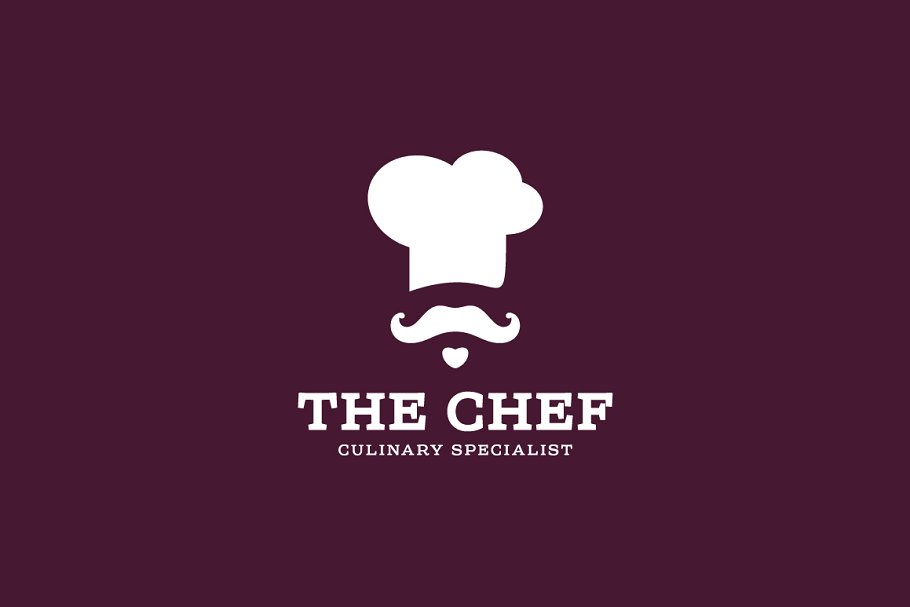 Flat Chef Branding Design