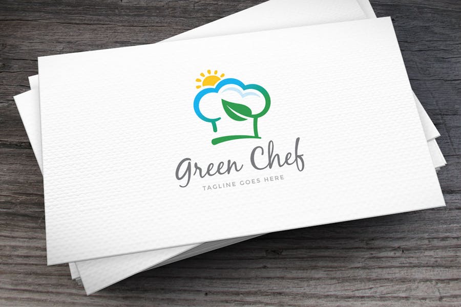 Green Chef Logo Template