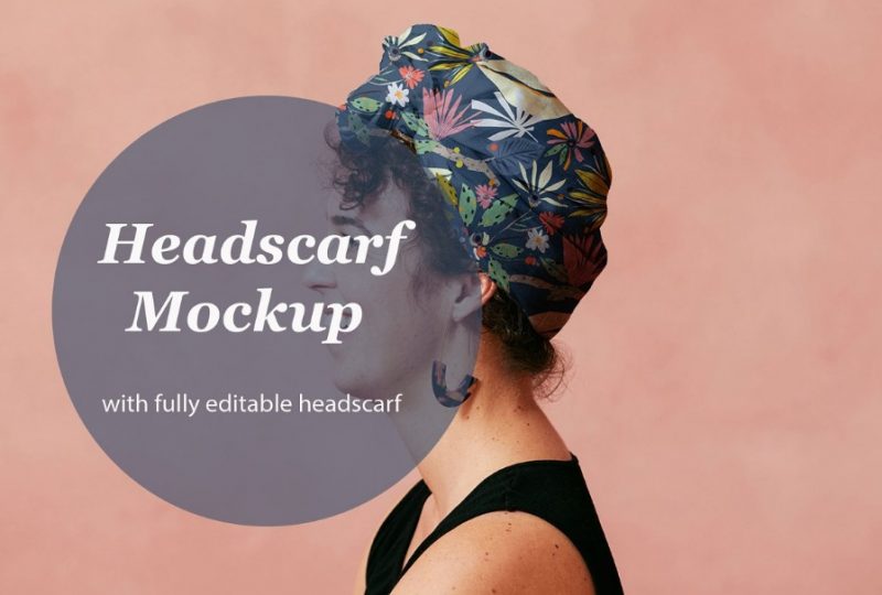 Headscarf Design Presentation PSD