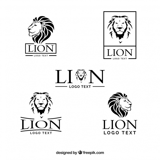 Minimal Lion Logo Design
