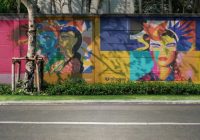 Mural Street Mockup PSD