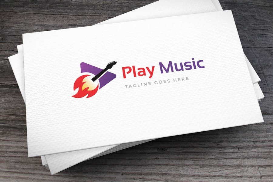 Music Player Logo Design