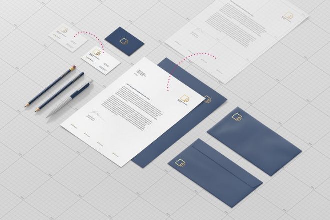 Download 11+ Stationary Mockup PSD for Corporate Branding - Graphic ...