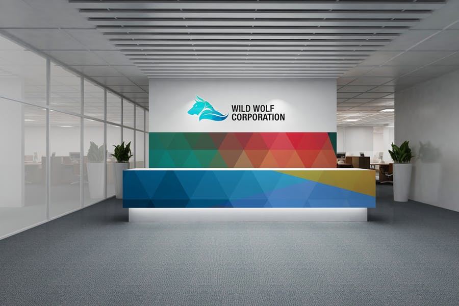 Corporate Office Branding Mockup