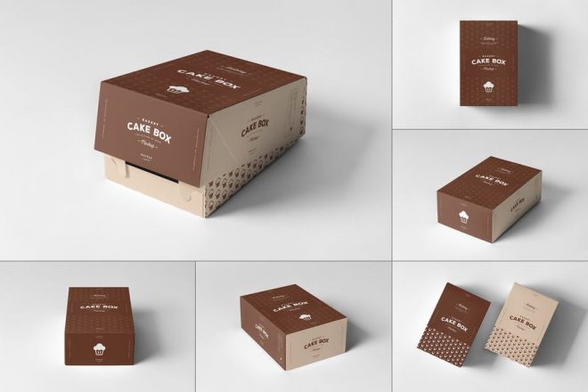 11+ Best Cake Box Mockup PSD for Branding (2019) - Graphic Cloud