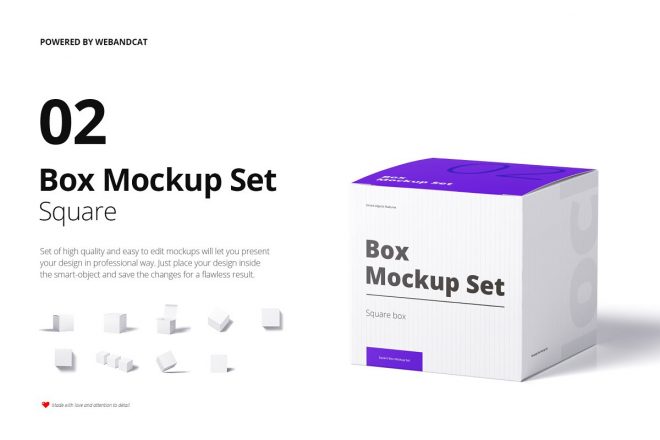Download 24+ Square Box Mockup PSD Free Download (2020) - Graphic Cloud