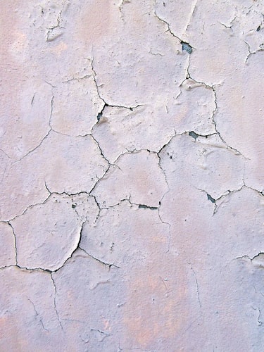 Weathered White Concrete Wall