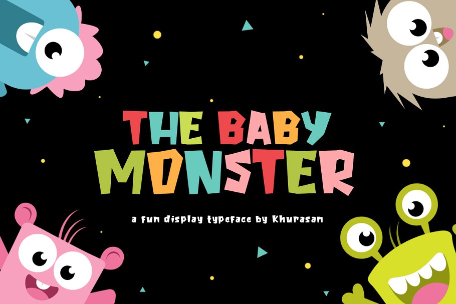 Baby Monster Display Fonts 