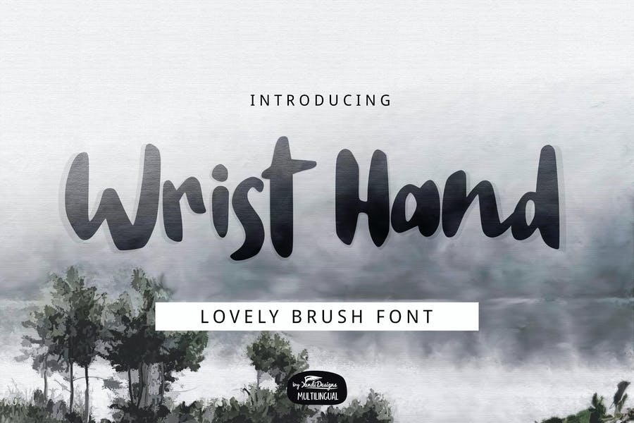 Lovely Hand Written Brush Fonts