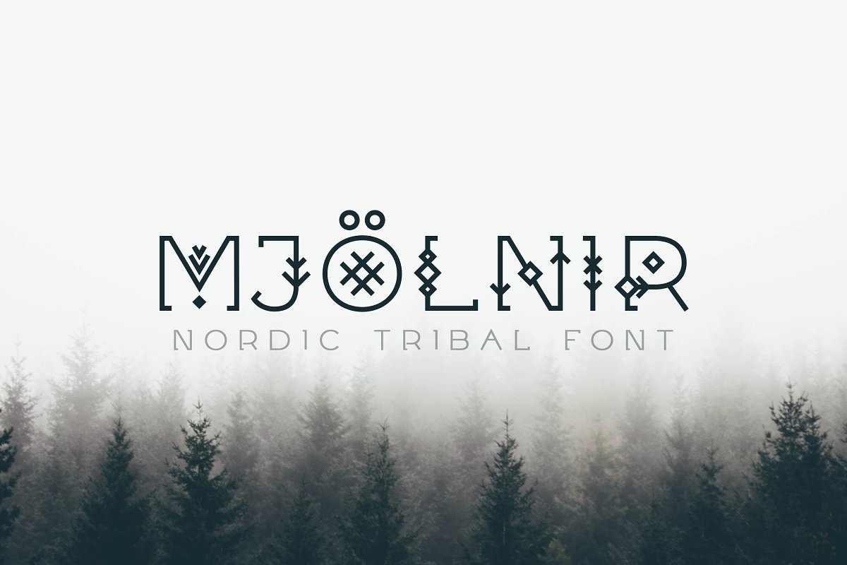 Best Viking Tribal Fonts