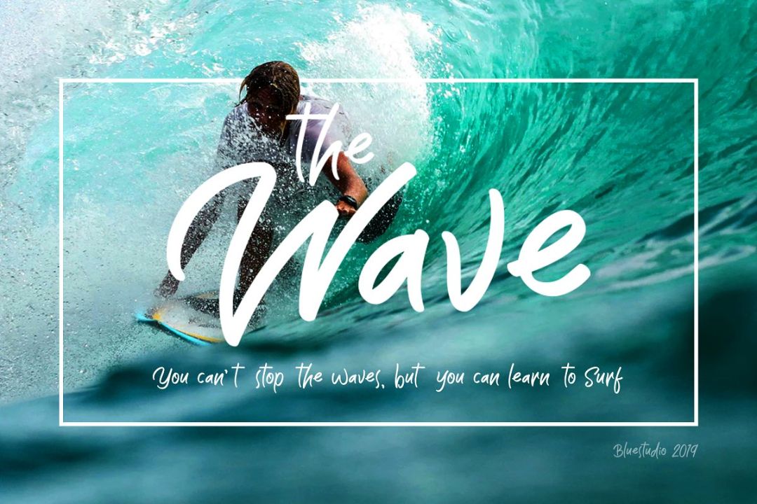 Best Wave Font for Branding