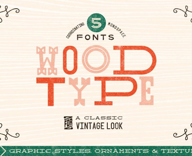 19+ Best Wood Fonts TTF and OTF Download