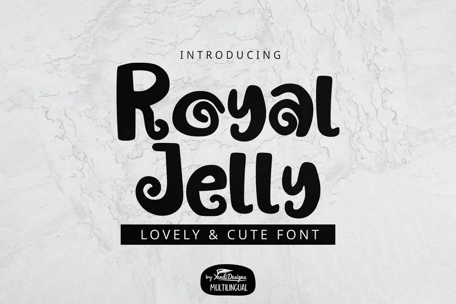 Cute Royal Jelly Fonts
