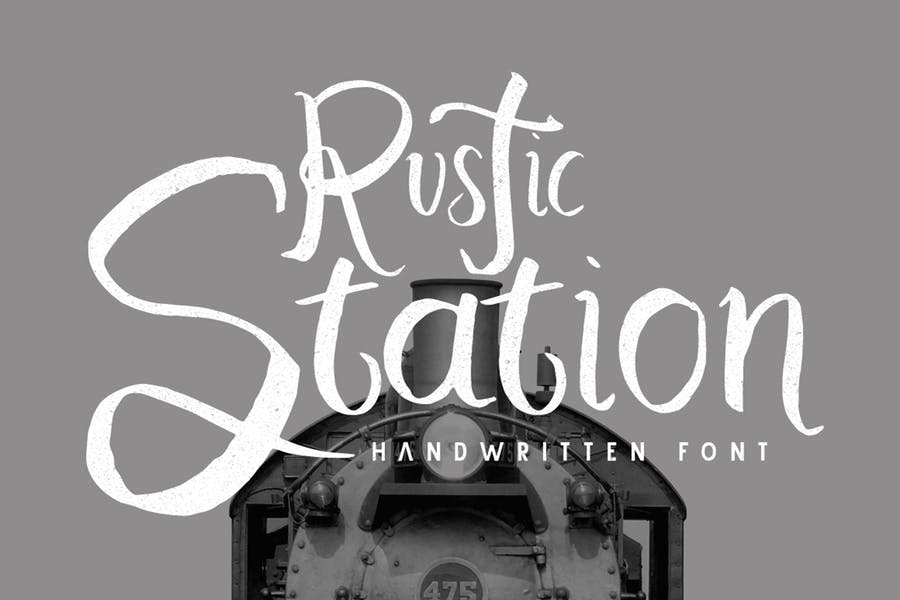 Handcrafted Rustic Fonts