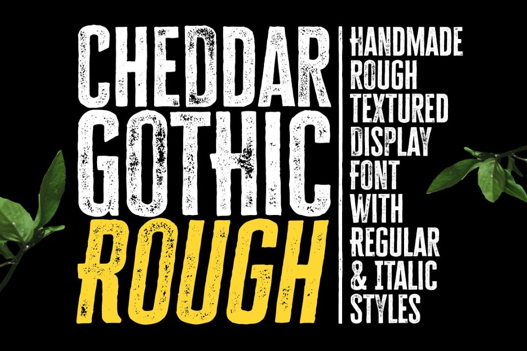 Handmade Gothic Rough Fonts