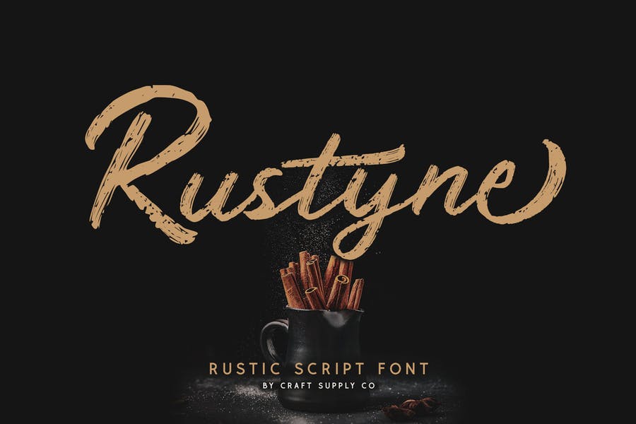 Rustic Chic Font for Busiess Cards
