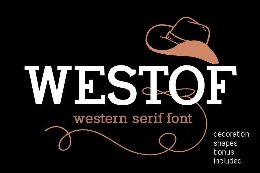 Best Western Serif Font