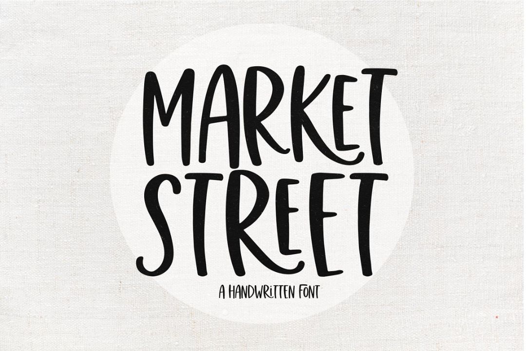 Cute Market Street Font