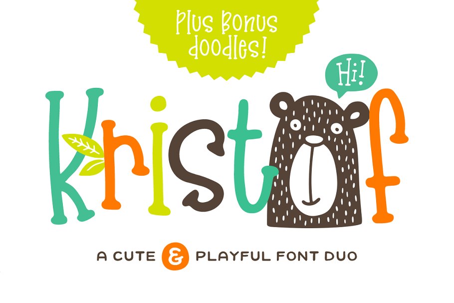 Cute and Playful Doodle Font