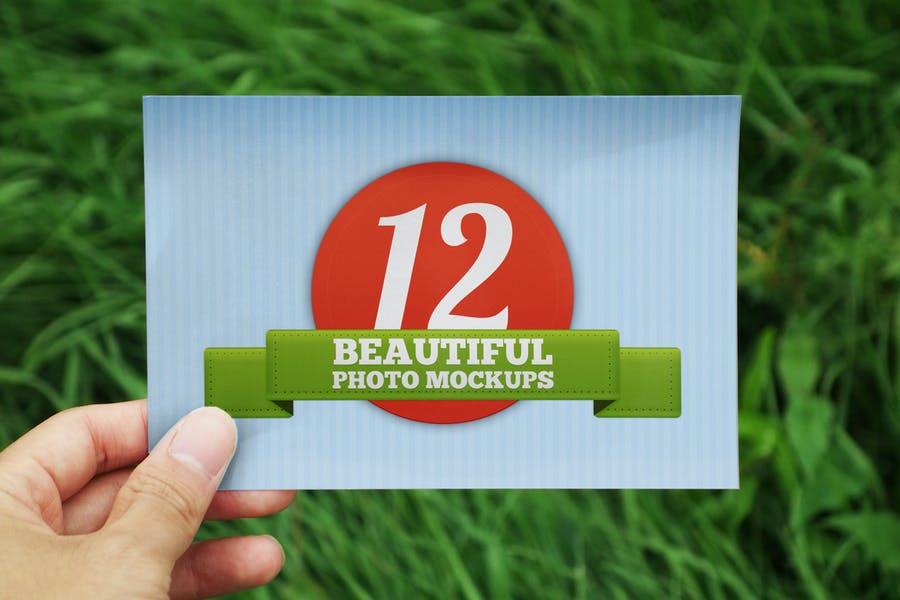 12 Outdoor Photo Mockups