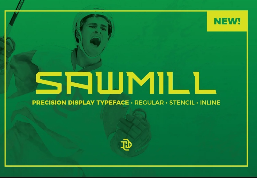 Athletic Display Typeface Fonts
