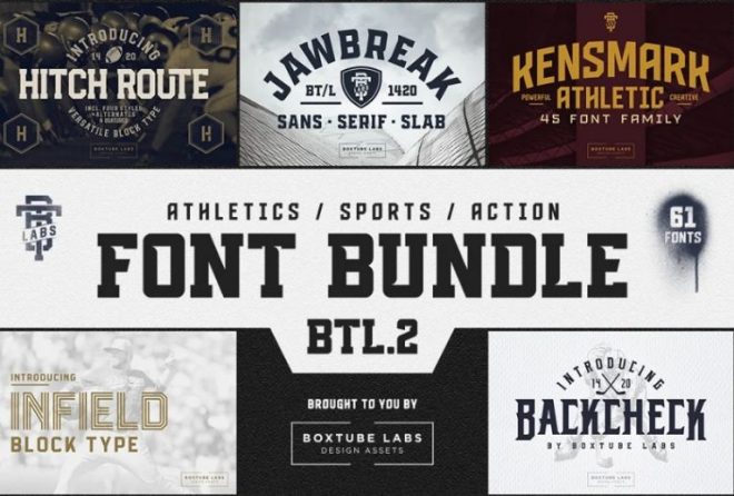 Best Athletic Fonts Ttf And Otf Download Graphic Cloud