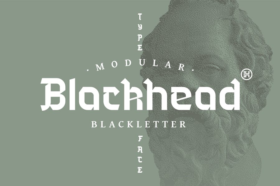 Creative Blackletter Display Font
