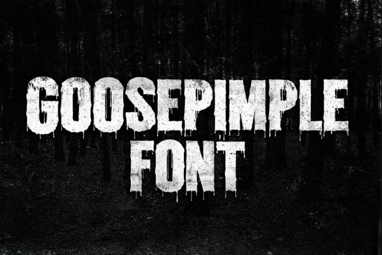 Grungle Styled Halloween Fonts