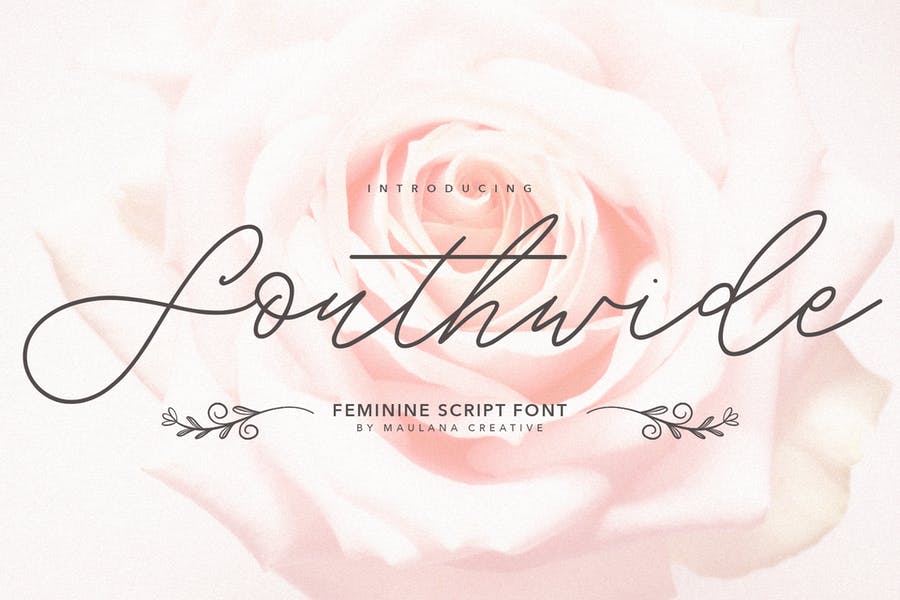 Handcrafted Feminine Fonts