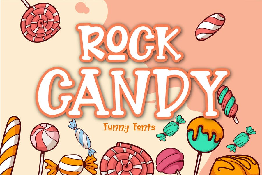 Rock Candy Funny Font