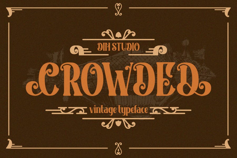 Rounded Vintage Typeface