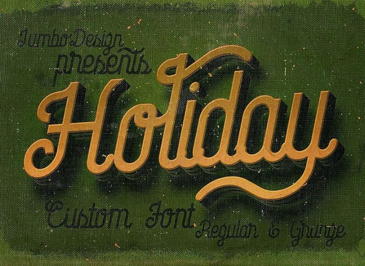 22+ Best Holiday Fonts TTf and OTF Download