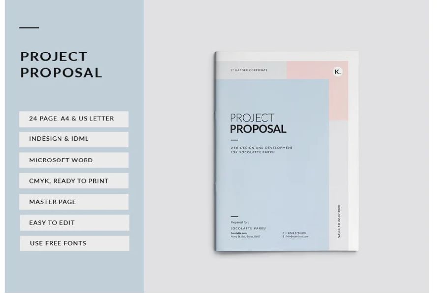 24 Pages Brochure Templates